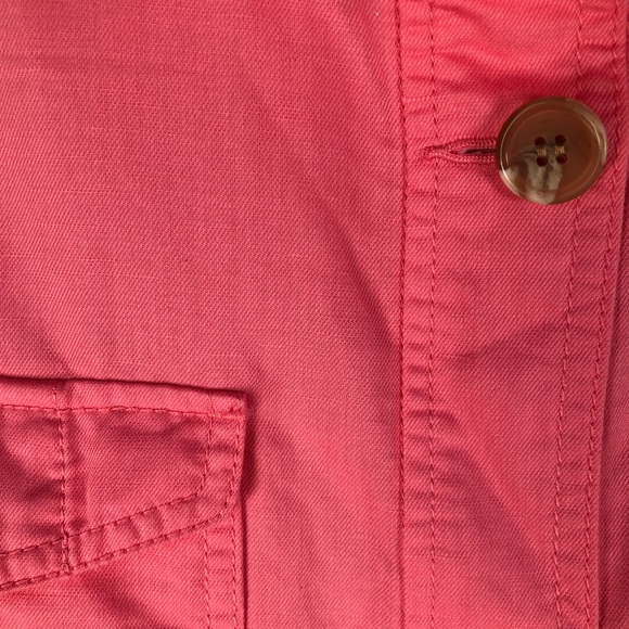 Talbots Classic Casual Jacket Strawberry Pink - Picture 10 of 17